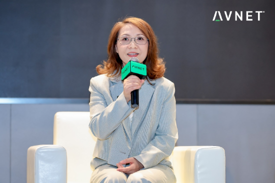 （安富利中国华南区高级销售总监童杏花）